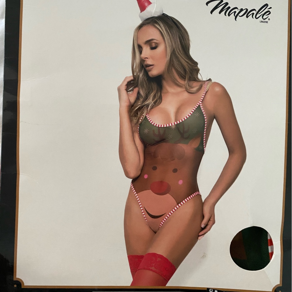 Mapale reindeer bodysuit